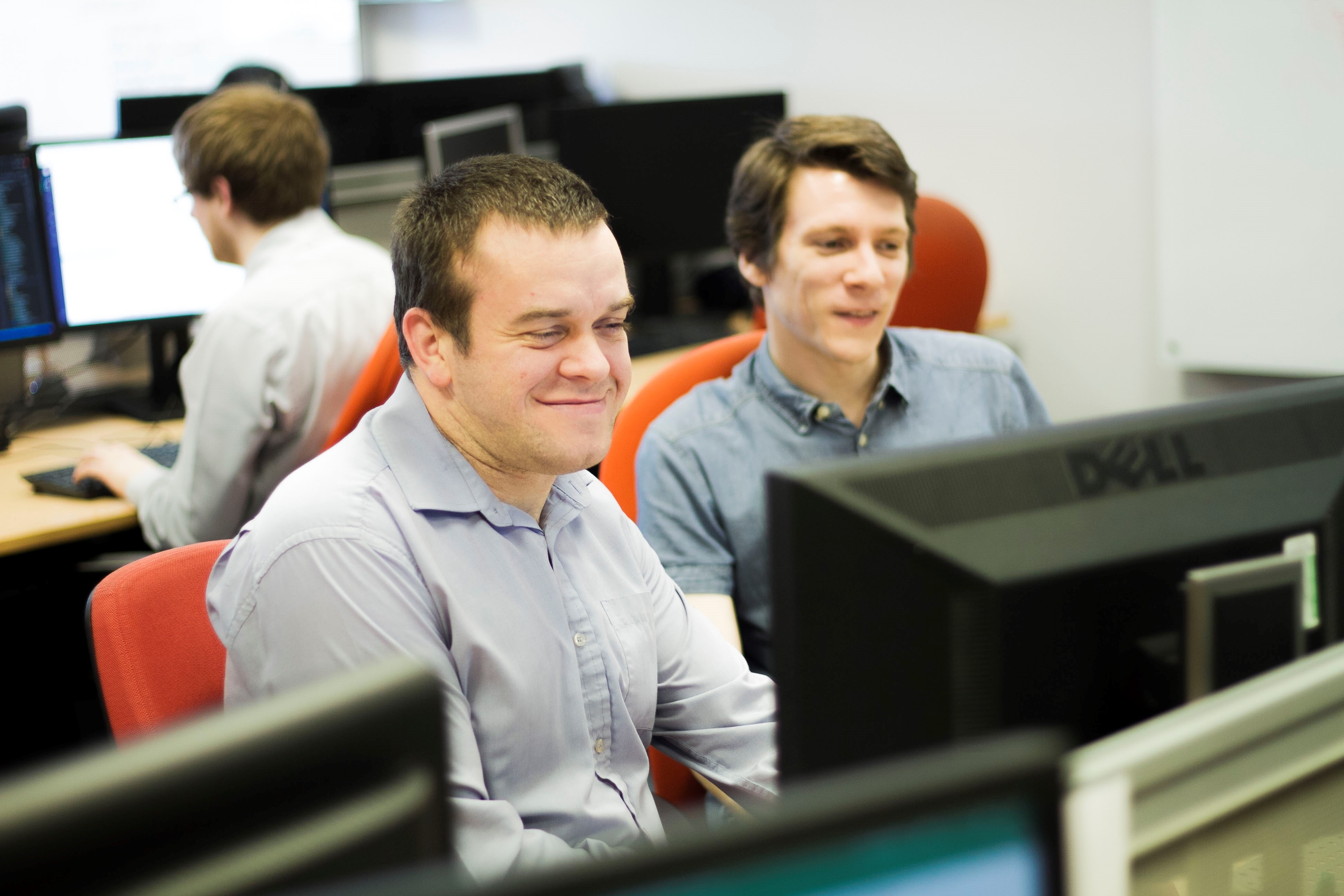 CSI Media Development Team The development team at CSI Media are working on a project